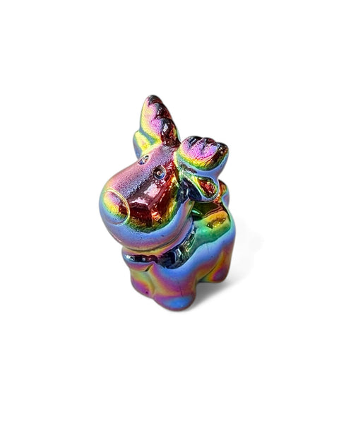 Mini reindeer carving