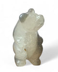 Crystal agate grey bear