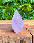 purple amethyst crystal flame