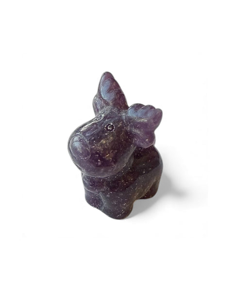 Mini reindeer carving