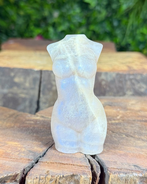 Moonstone body carving