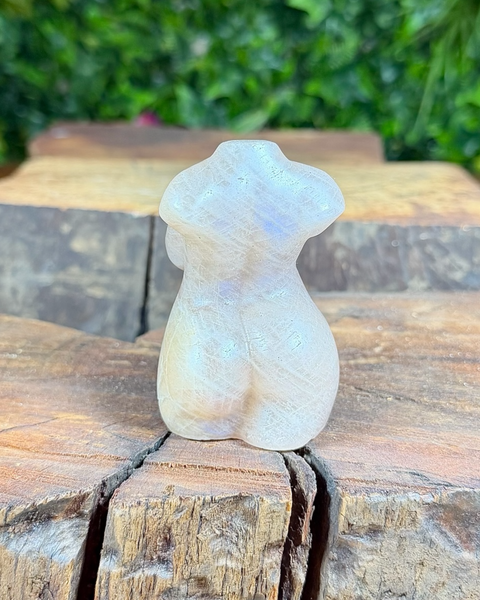 Moonstone body carving