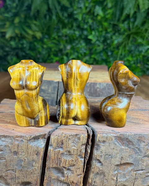 Tiger’s Eye body carving