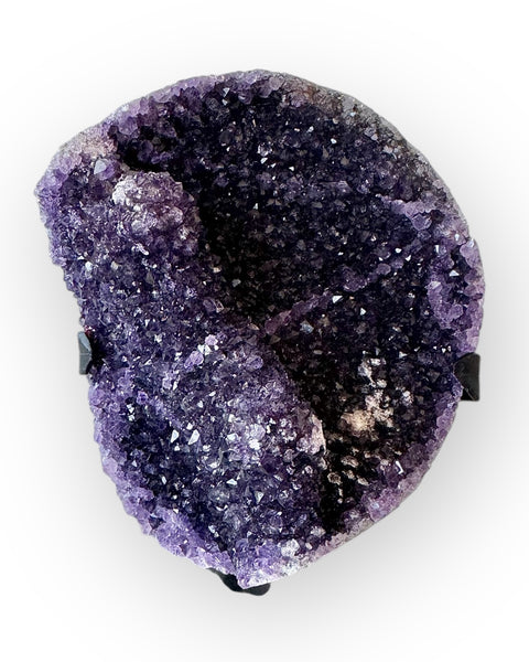 Uruguayan Amethyst on stand (A)