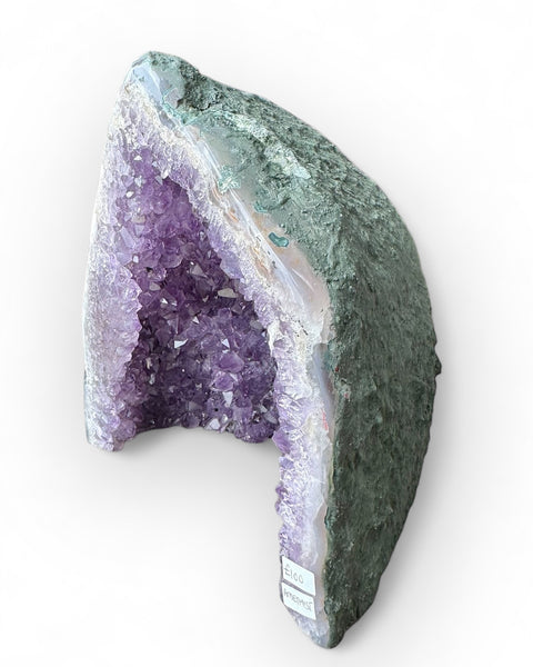 Amethyst cathedral open base (E)