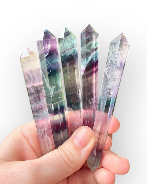Fluorite Double Terminated Tapered Point