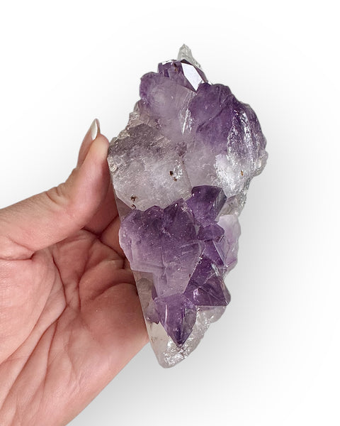 Amethyst & calcite cluster (42)