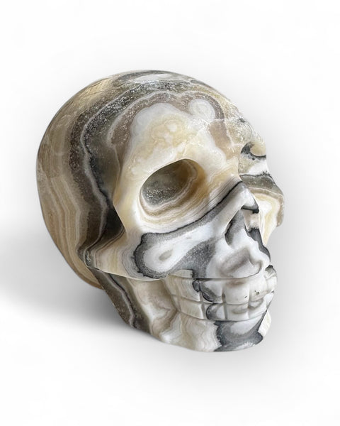 Calcite skull