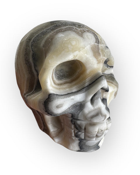 Calcite skull