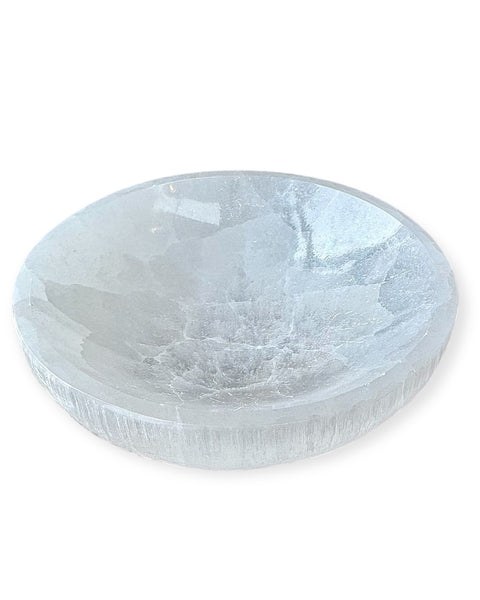 Selenite bowl - large