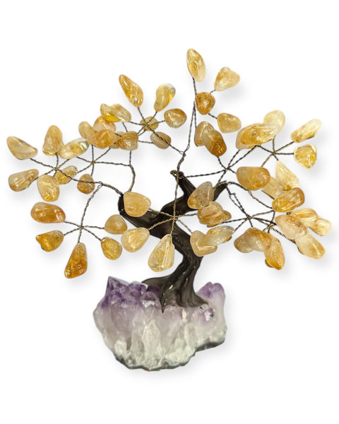 Amethyst & citrine tree