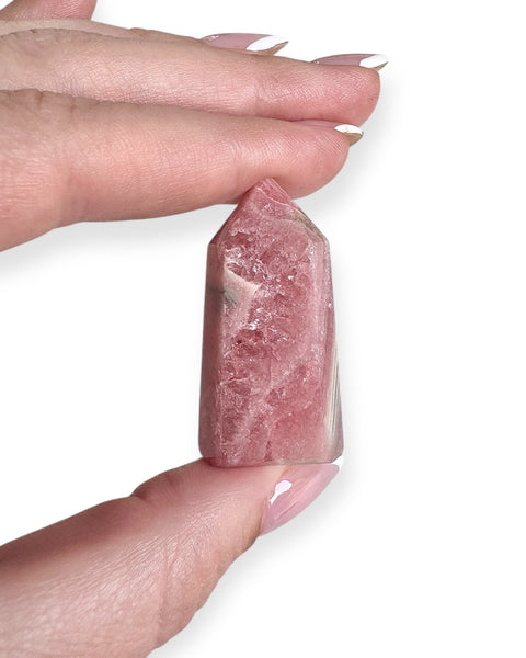 Rhodochrosite small tower