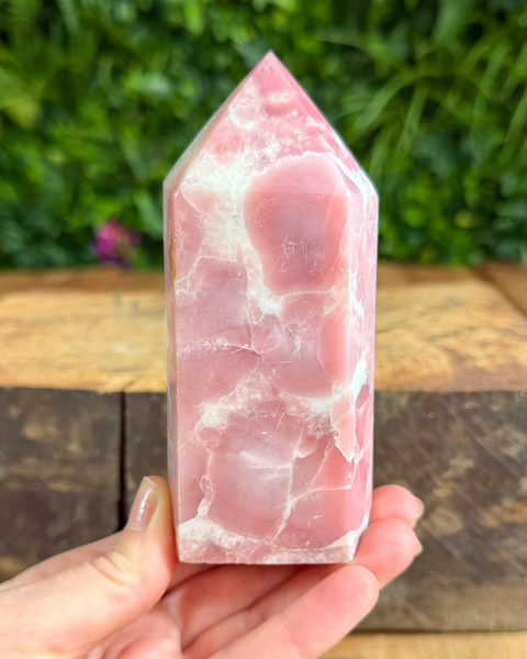 Pink opal towers