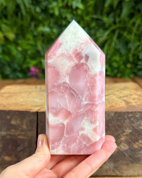 Pink opal towers