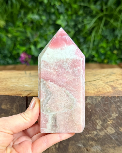 Pink opal towers