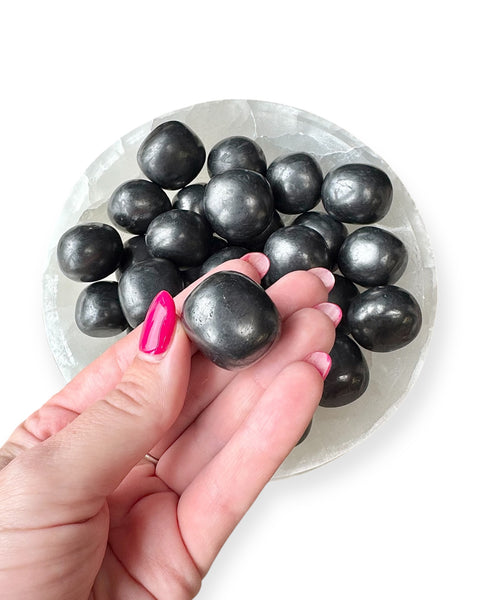 Shungite tumble stone