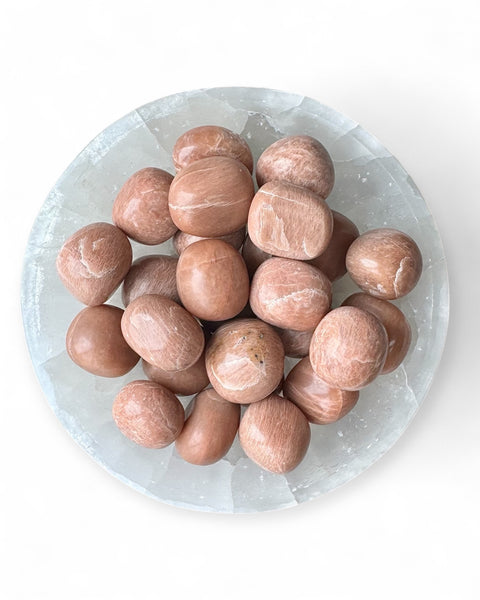 Peach moonstone