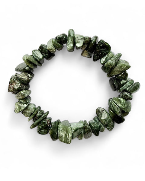 Chunky chip bracelet - Seraphinite