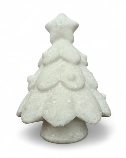 White jade Christmas tree