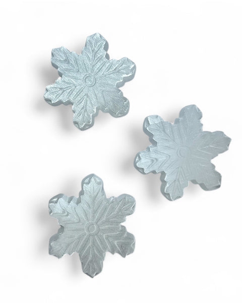 Selenite snowflake - small