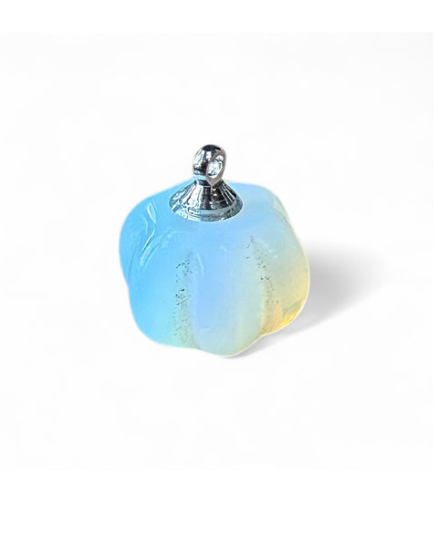 Mini crystal pumpkin charm