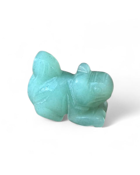 Squirrel carving