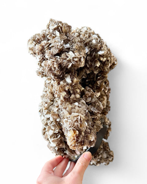 Muscovite crystal on stand