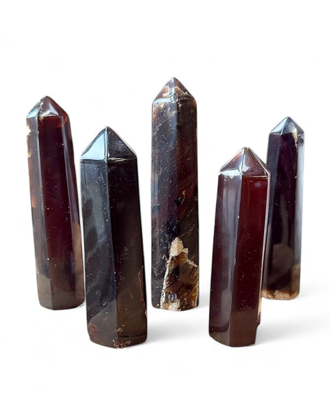 Amber crystal towers