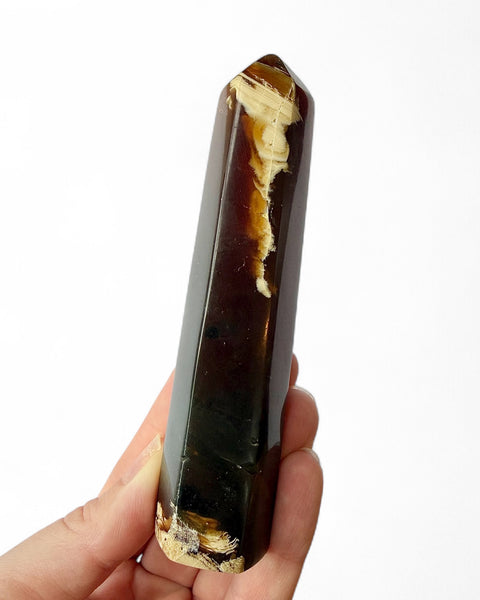 Amber crystal towers