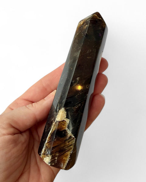 Amber crystal towers