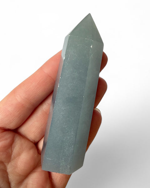 Angelite crystal towers