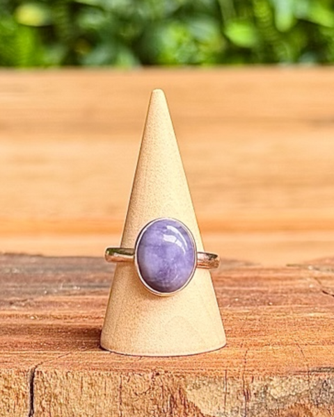 Tiffany stone ring in sterling silver - size S