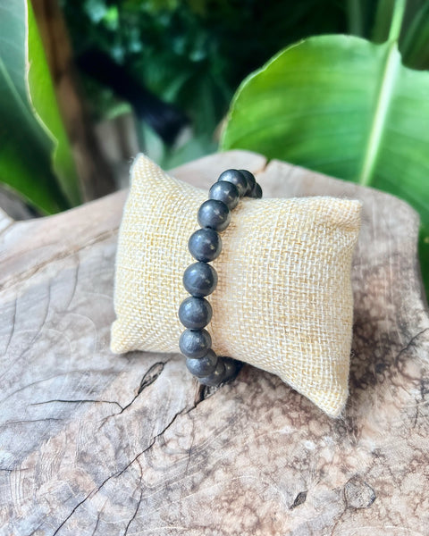 Shungite Beaded Bracelet