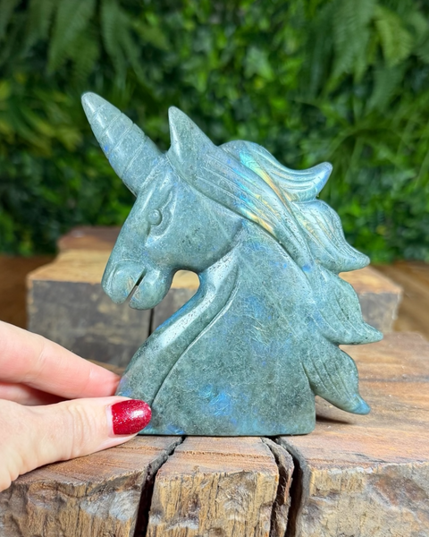 Labradorite unicorn