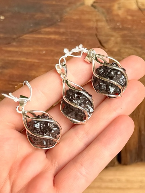 prophecy stone pendants in sterling silver