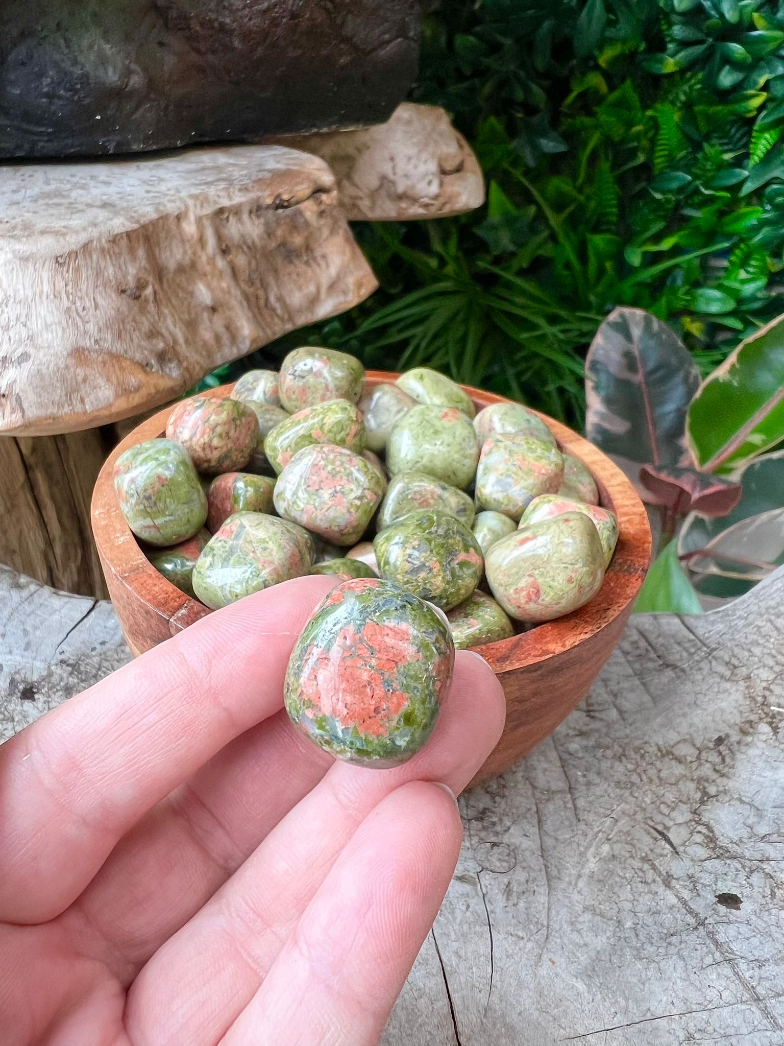 Unakite stone store