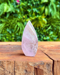 amethyst flame shaped carving